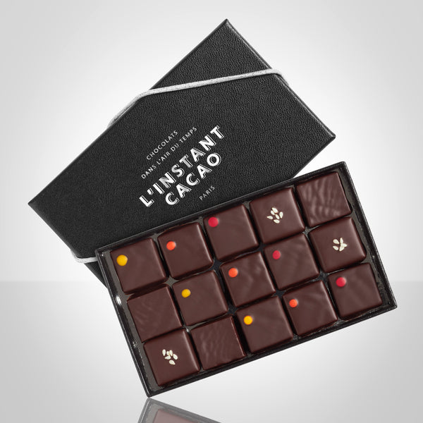 Coffret de 15 pralinés de L'Instant Cacao