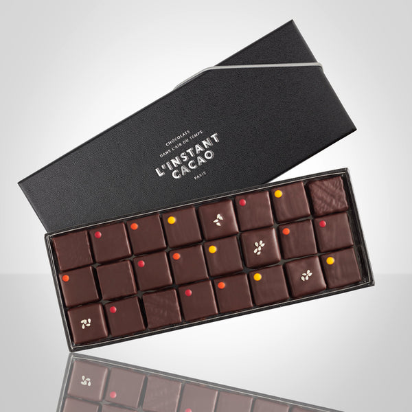 Coffret de 48 pralinés de L'Instant Cacao