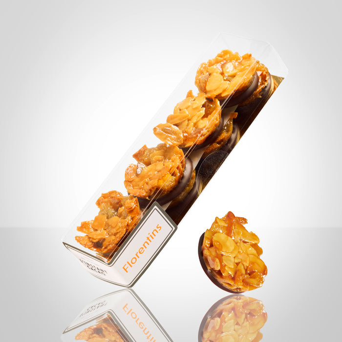 Boite de 8 florentins et florentin posé à côté