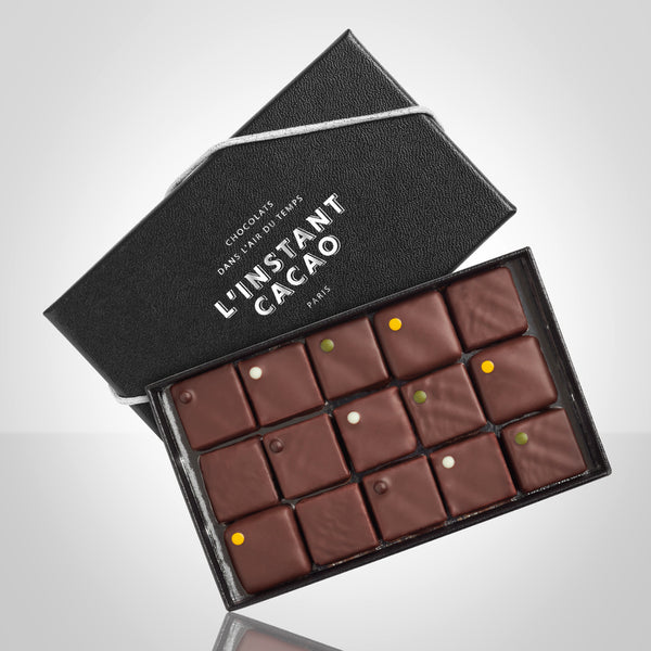 Coffret de 15 pralinés de L'Instant Cacao