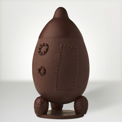 Fusœuf en chocolat noir de la collection Pâques 2024 de L'Instant Cacao