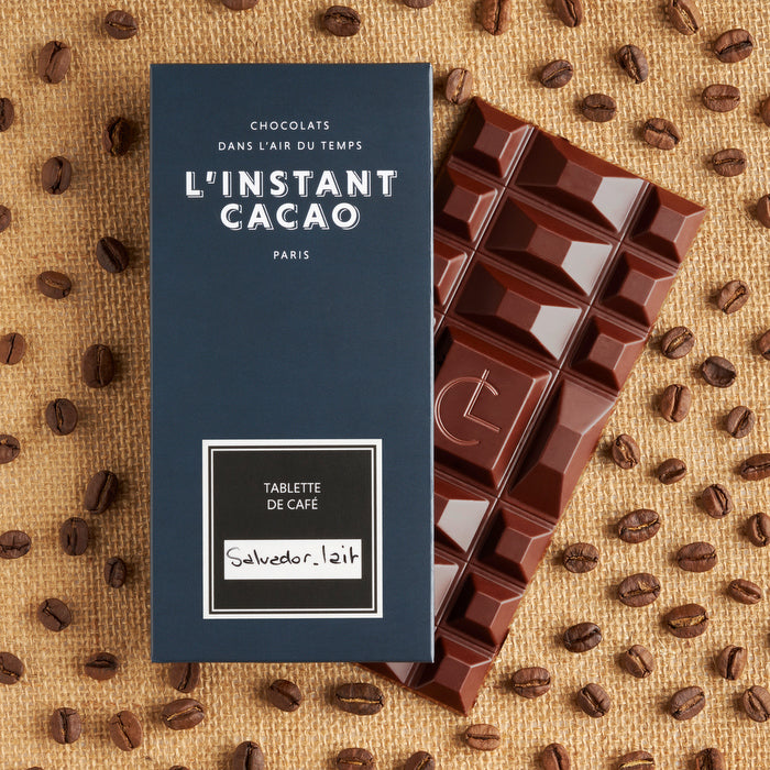 Tablettes de café, cacao et lait